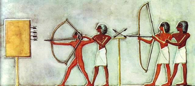 ancient egyptian bow